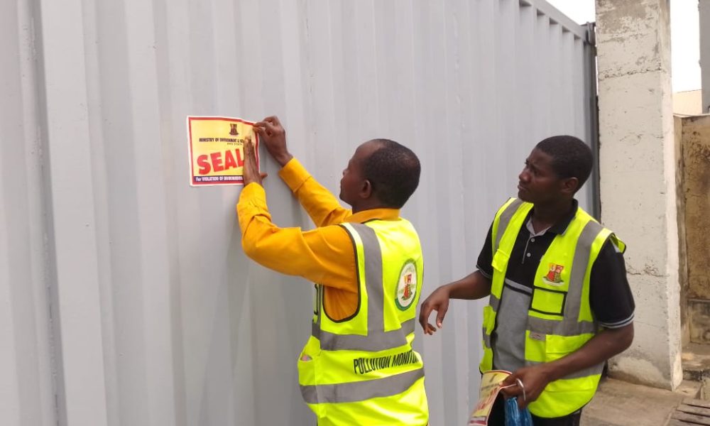 Pictures -Oyo Govt Seals Industrial Facility, Lounge In Ibadan…Declares State of Emergency In Markets, Public Places