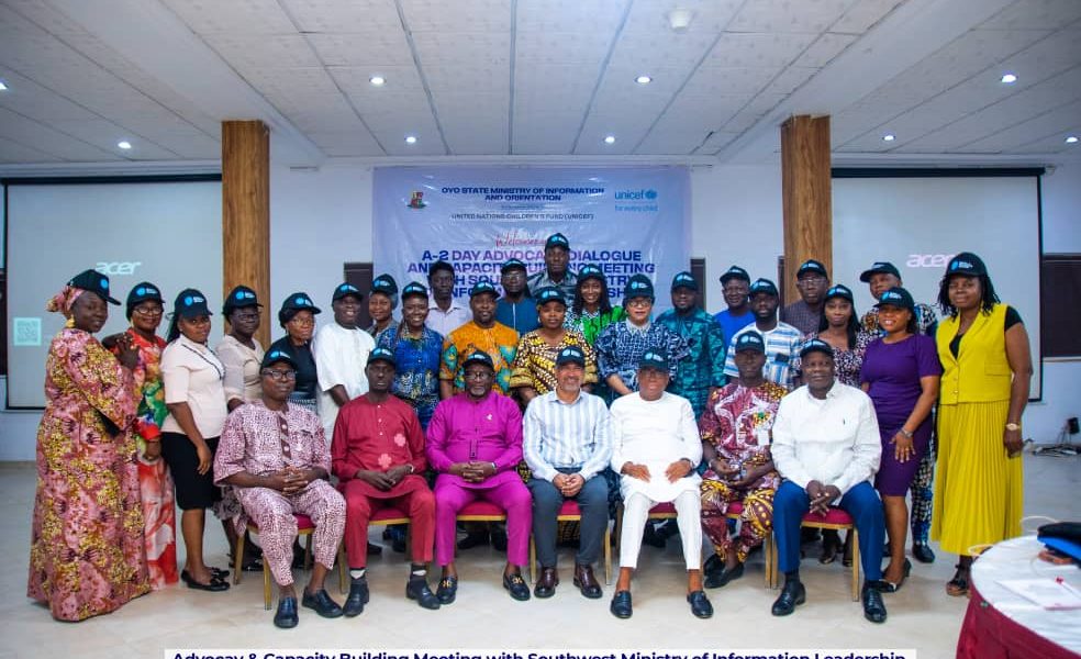 Oyo Gov’t, UNICEF Host High-Level Advocacy Meeting With S’west Information Ministries