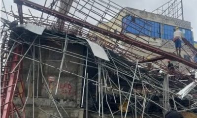 Oyo Seals Off Collapsed Building Under Construction