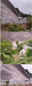 (PHOTOS): Oyo Govt’ll End Illegal Mining, Activities Degrading Environment – OSMDA DG•••Calms Igbeti Resident On Rock Weathering Incident