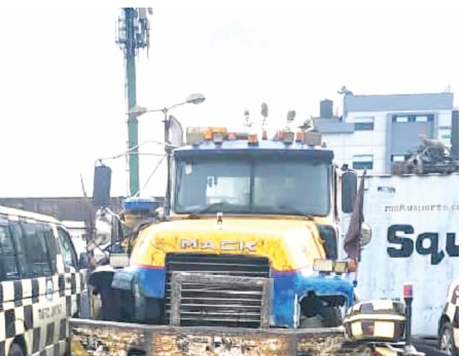 LASTMA Accused Of Covering Up N70m Excavator Theft At Lagos Yard LASTMA Accused Of Covering Up N70m Excavator Theft At Lagos Yard