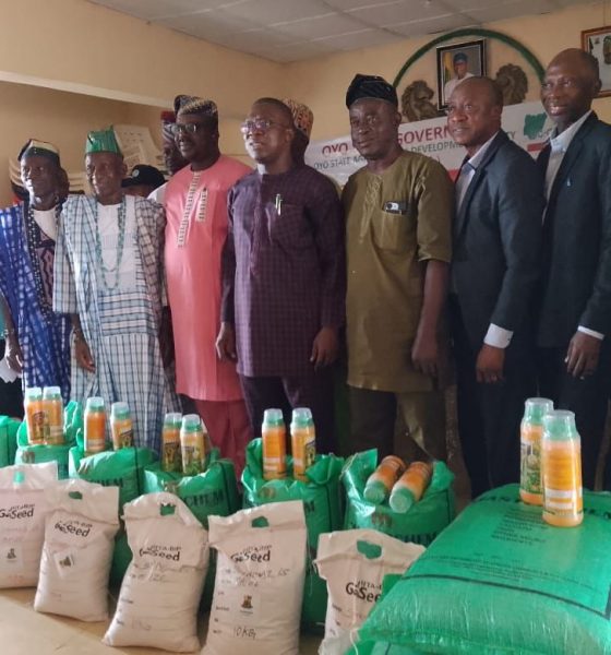 Farmers In Ona-Ara, Egbeda, Kajola, Other LGAs Benefit As OYSADA Completes 5th N-Cares Farm Inputs Distribution