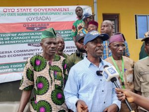 Farmers In Ona-Ara, Egbeda, Kajola, Other LGAs Benefit As OYSADA Completes 5th N-Cares Farm Inputs Distribution