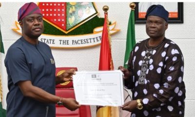 Makinde Receives UNESCO Intangible Cultural Heritage Certificate for Sango Festival