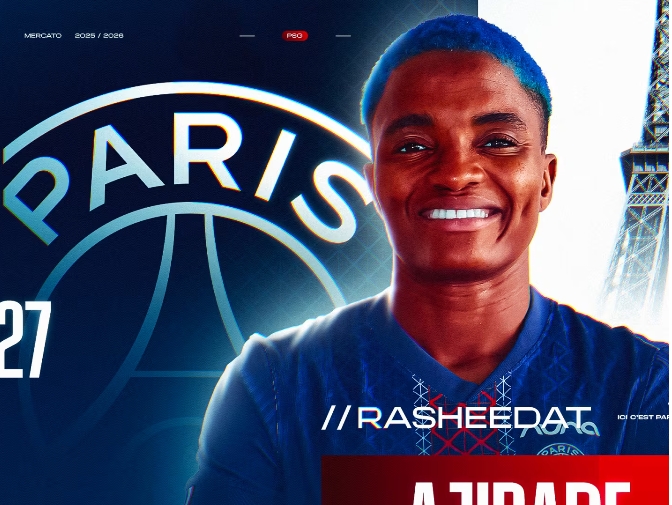 Rasheedat Ajibade Signs for Paris Saint-Germain Until 2027