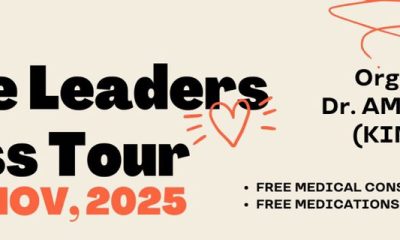 Akinyele Leaders Wellness Tour Kicks Off November 1st To Promote Healthy Leadership, Community Development