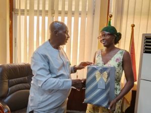 Makinde’s Protocol DG Applauds Outstanding Corps Member Christiana Olaitan, Rewards Her with Cash Gift