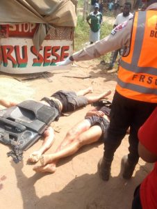 Pictures:Anthony Joshua Injured in Nigeria Car crash, With Two Others Dead