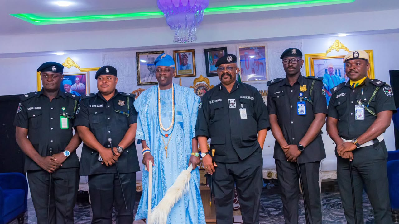 AIG Ewah Visits Ido-Osun Monarch, Seeks Traditional Rulers’ Support for Policing
