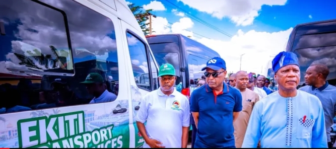 Ekiti Deploys CNG Buses to Cut Transport Fares by 50%